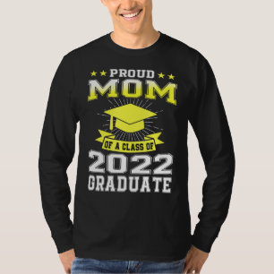 Camiseta Orgulhosa Mãe Do Mais velho 2022, Graduação Em Cor