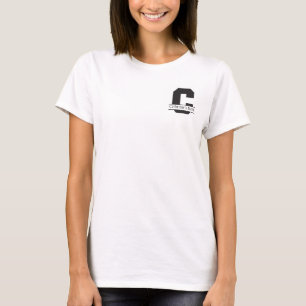 Camiseta Orgulhosa Mãe em Vermelho com o nome "C"