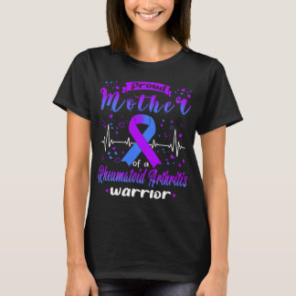 Camiseta Orgulhosa Mãe Guerreira da Artrite Reumatoide
