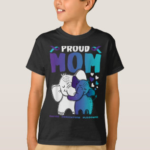 Camiseta Orgulhosa Mãe Prevenção Suicida Sensibilização Gue