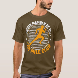 Camiseta Orgulhosa Membro Da Trilha Ultra Run Do Clube De 1