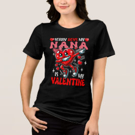 Camiseta Orgulhosa Minha Nana É Minha Dia de os namorados D