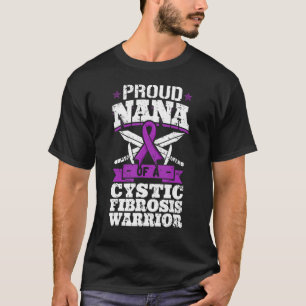 Camiseta Orgulhosa Nana De Uma Consciência Do Guerreiro Da