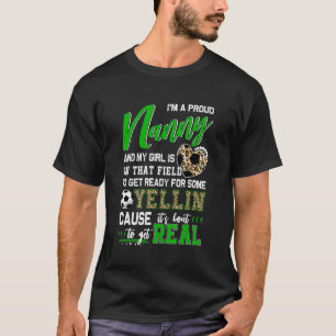 Camiseta Orgulhosa Nanny Soccer Family Combate