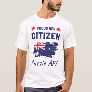 Camiseta Orgulhosa Nova Cidadã Australiana, Cerimônia de Ci