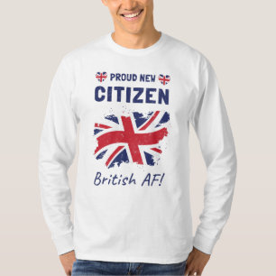 Camiseta Orgulhosa Nova Cidadã Britânica, Cerimônia de C