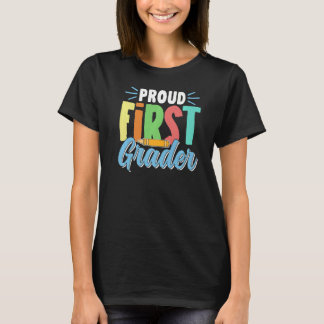 Camiseta Orgulhosa Primeira Escola do Aluno 1 Rua Classe 1