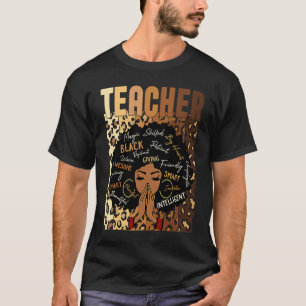 Camiseta Orgulhosa Professora Mulheres Negras Afro Africana