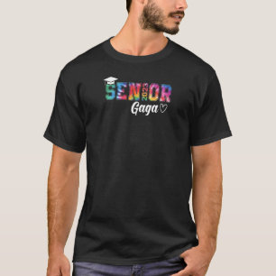Camiseta Orgulhosa Senhora Sênior Gaga Formatura Graduada 2