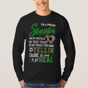 Camiseta Orgulhosa Soccer Stepsis Soccer Família Correspond