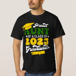Camiseta Orgulhosa TIA de uma classe de Formando 2023 Retro