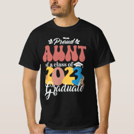 Camiseta Orgulhosa TIA de uma classe de Formando 2023 Retro