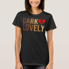 Camiseta Orgulhosamente Africano Mês da História Negra Dark