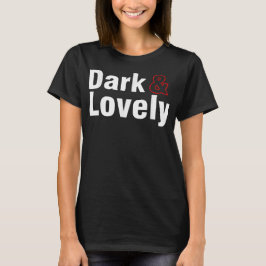 Camiseta Orgulhosamente Africano Mês da História Negra Dark