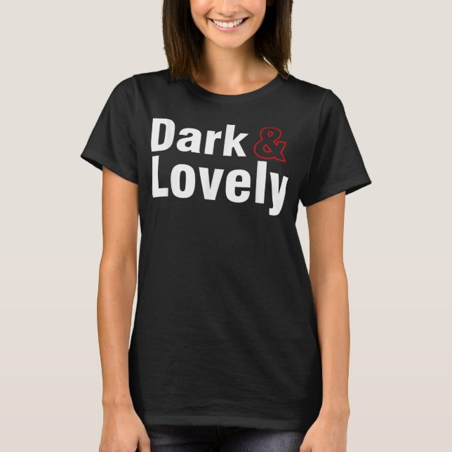 Camiseta Orgulhosamente Africano Mês da História Negra Dark (Frente)