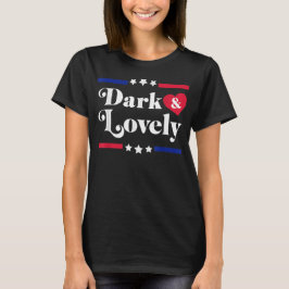 Camiseta Orgulhosamente Africano Mês da História Negra Dark