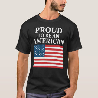 Camiseta Orgulhosamente Americano