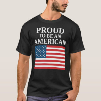 Camiseta Orgulhosamente Americano
