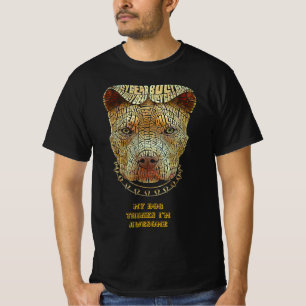 Camiseta "Orgulhosamente Aprovado pelo Meu Cão" - Na moda P