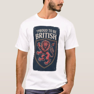 Camiseta Orgulhosamente Britânico