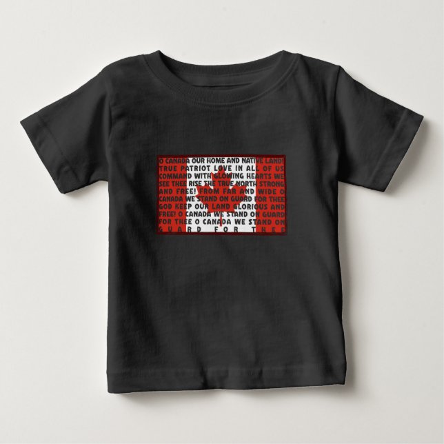 Camiseta Orgulhosamente Canadense, Verdadeiro Norte Forte e (Frente)
