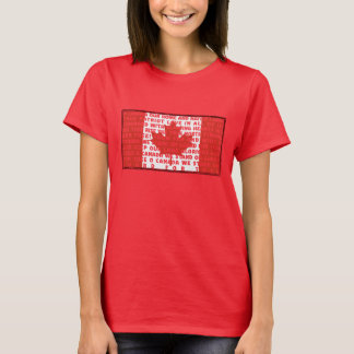 Camiseta Orgulhosamente Canadense, Verdadeiro Norte Forte e