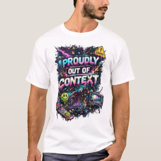Camiseta Orgulhosamente Fora de Contexto