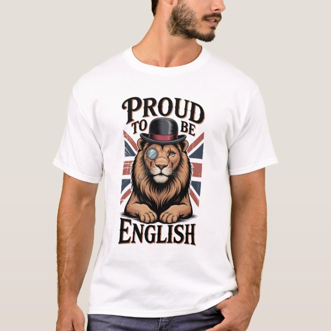 Camiseta Orgulhosamente Inglês (Frente)