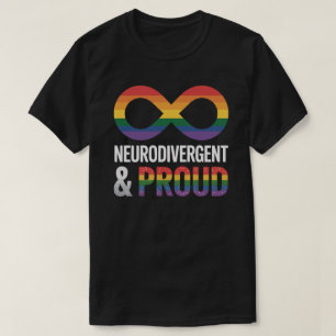 Camiseta Orgulhosamente Neurodivergente - TDAH Autismo - Or