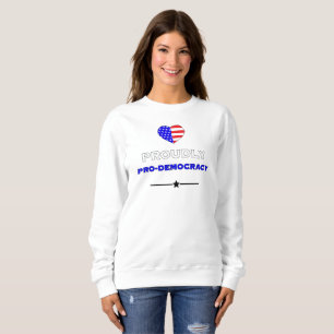Camiseta Orgulhosamente Pro-Democracia