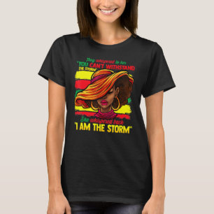 Camiseta Orgulhosas Mulheres Negras Africanas Negras Histór