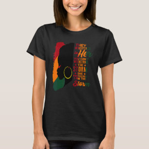 Camiseta Orgulhosas Mulheres Negras Africanas Negras Histór