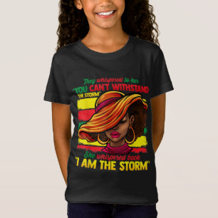 Camiseta Orgulhosas Mulheres Negras Africanas Negras Histór
