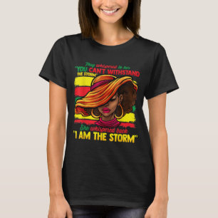 Camiseta Orgulhosas Mulheres Negras Africanas Negras Histór