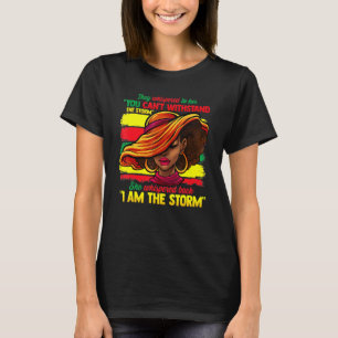 Camiseta Orgulhosas Mulheres Negras Africanas Negras Histór