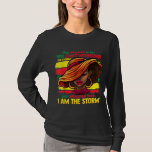Camiseta Orgulhosas Mulheres Negras Africanas Negras Histór