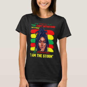 Camiseta Orgulhosas Mulheres Negras Africanas Negras Histór