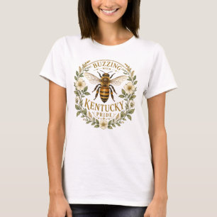 Camiseta Orgulhoso Abelha Atarefada Beleza Kentuckiana