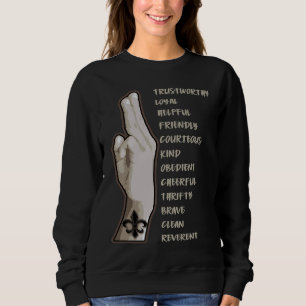 Camiseta Orgulhoso Acampamento Retro Saudações Escoteiros T