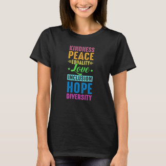 Camiseta Orgulhoso Ally LGBT Rainbow Heart Orgulho gay Mês