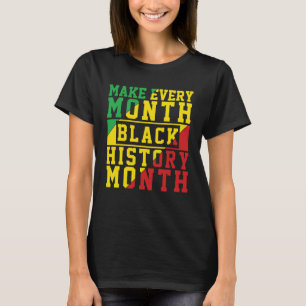 Camiseta Orgulhoso Americano Torna Preto Todo Mês