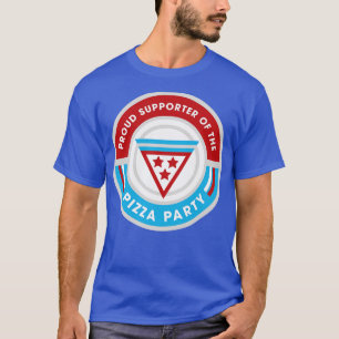 Camiseta Orgulhoso apoiador da eleição do Pizza
