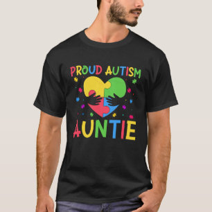 Camiseta Orgulhoso Autismo Mês de Conscientização da Famíli