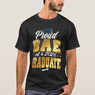 Camiseta Orgulhoso BAE de um Graduado Senior da Turma de 20