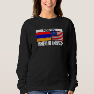 Camiseta Orgulhoso Bandeira Americano Armênio EUA Armênia P