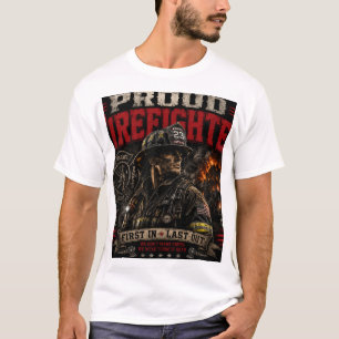 Camiseta Orgulhoso Bombeiro – Presente para Bombei