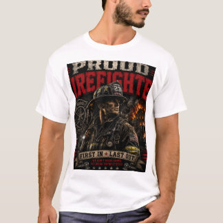Camiseta Orgulhoso Bombeiro – Presente para Bombei
