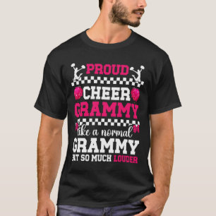 Camiseta Orgulhoso Cheer Grammy Cheerleader Grammy Cheerlea