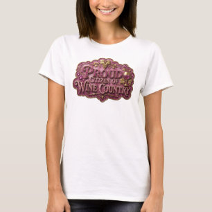 Camiseta Orgulhoso Cidadão da Região Vinícola Witty Gold PR