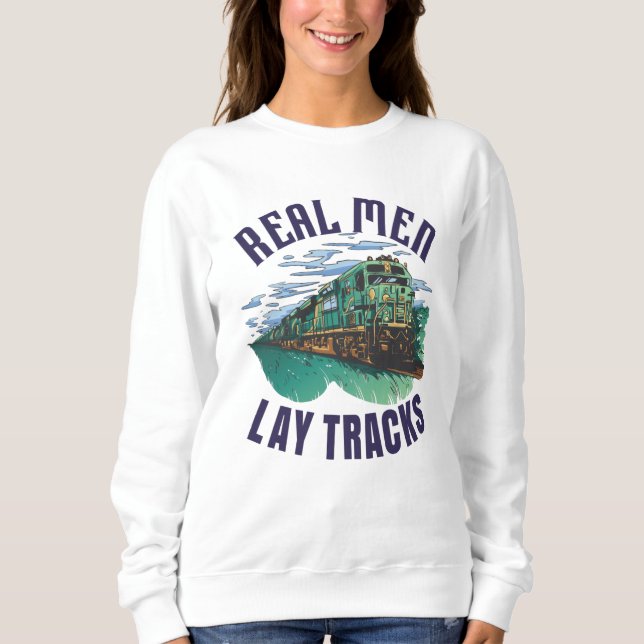 Camiseta Orgulhoso Construtor de Trilhos (Frente)